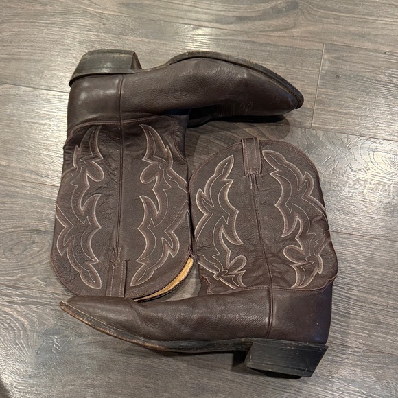 Nocona Other - Nocona Brown Western Cowboy Boots size 13 2:24